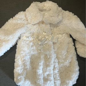 Koala Kids “fur” coat  9 months